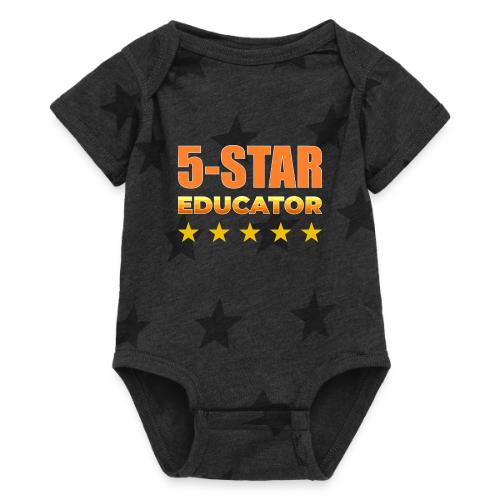 Five-Star Educator - Baby 5 Star Print One Piece