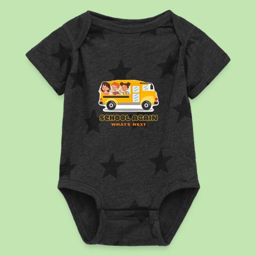 first day of school outfit- school again - Baby 5 Star Print One Piece