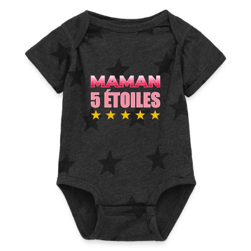 Five Star Mom - Baby 5 Star Print One Piece