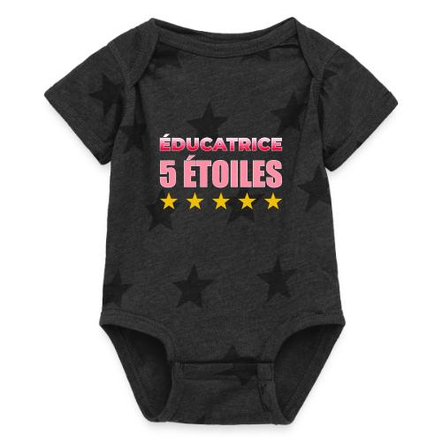 Éducatrice 5 Étoiles - Baby 5 Star Print One Piece