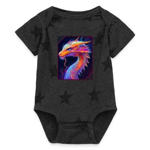 Dragon Spectrum - Baby 5 Star Print One Piece