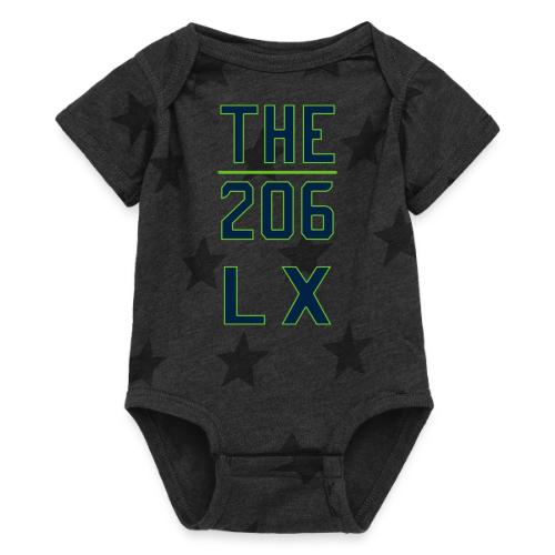 THE | 206 - Unleashed Style Inspired - Fan WIN - Baby 5 Star Print One Piece