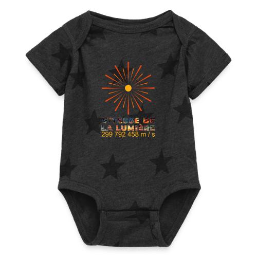 Speed of light - Baby 5 Star Print One Piece