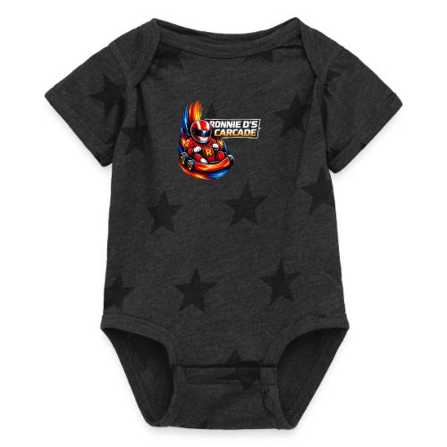 Carcadelogoracer1 - Baby 5 Star Print One Piece