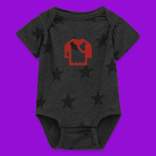Logo outline - Baby 5 Star Print One Piece