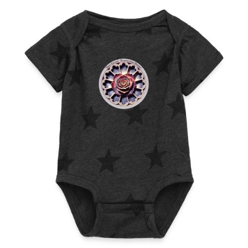 Easter Rose Resurrection T Shirt, Spring Gift - Baby 5 Star Print One Piece