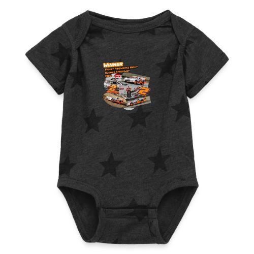 Rob Trent Eldora Speedway FFN#1 Design 1 - Baby 5 Star Print One Piece