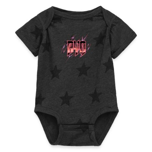 Ayo's Red - Baby 5 Star Print One Piece