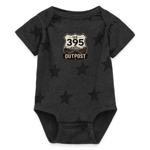 395 Outpost Shield - Baby 5 Star Print One Piece