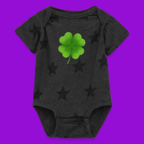 Four leaf clover - Baby 5 Star Print One Piece