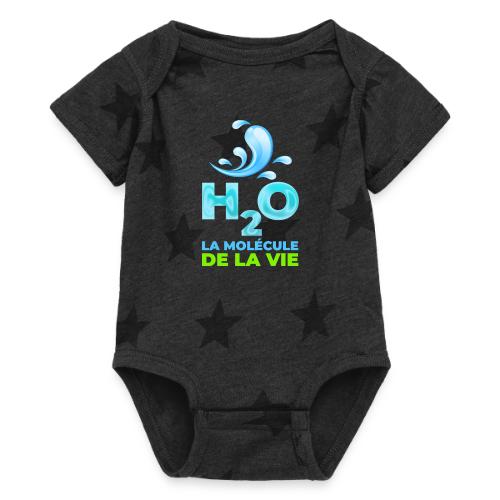The molecule of life - Baby 5 Star Print One Piece