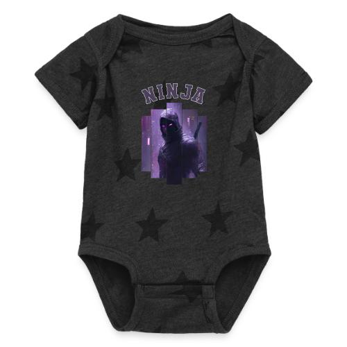 Nightfall Ninja - Baby 5 Star Print One Piece
