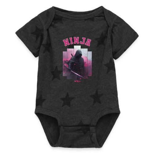 Elite Ninja Spirit - Baby 5 Star Print One Piece