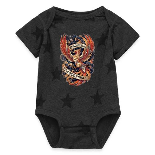 Phoenix New Year T-Shirt - Baby 5 Star Print One Piece