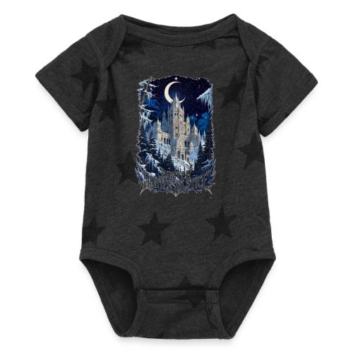 Celestial Winter Temple T-Shirt - Baby 5 Star Print One Piece