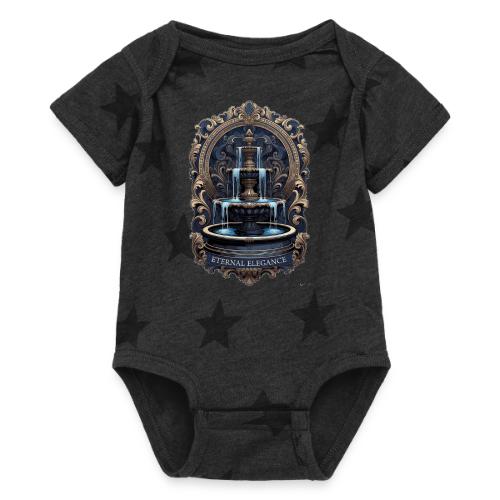 Gilded Baroque Fountain T-Shirt - Baby 5 Star Print One Piece