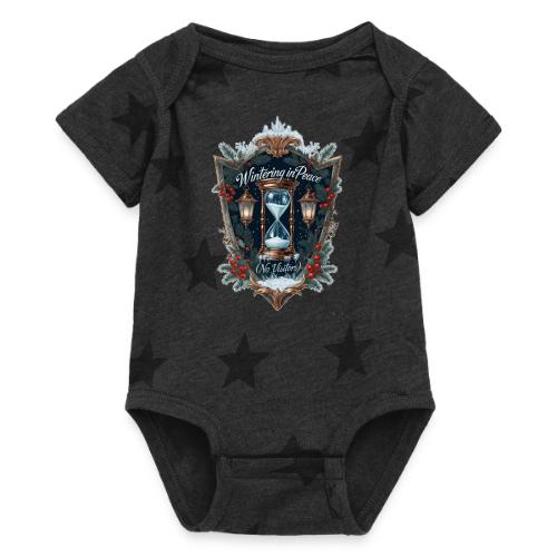 Wintering in Peace (No Visitors) T-Shirt - Baby 5 Star Print One Piece