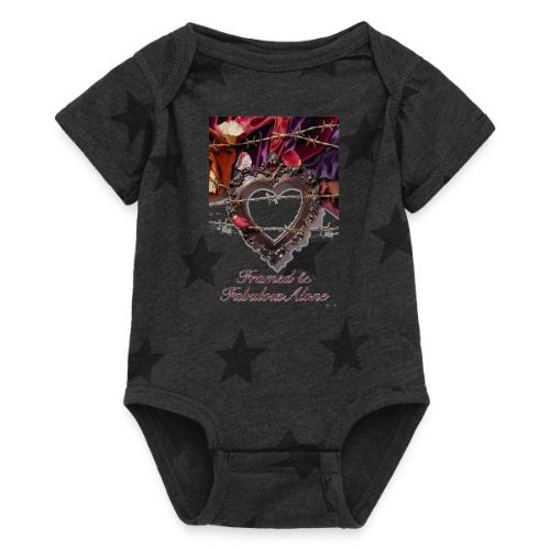 Framed & Fabulous Alone T-Shirt - Baby 5 Star Print One Piece
