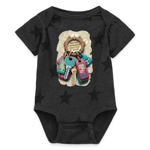Minivan Commander T Shirt, Chauffeur of Chaos Mug - Baby 5 Star Print One Piece