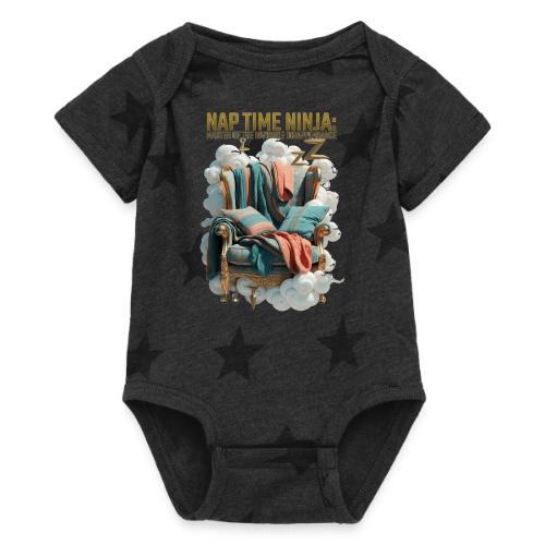 Nap Time Ninja T Shirt - Baby 5 Star Print One Piece