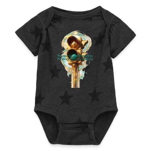 Traffic Light Whisperer T Shirt - Baby 5 Star Print One Piece