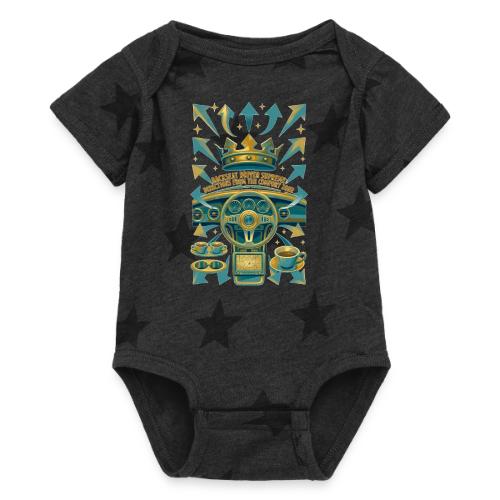 Backseat Driver T Shirt, Funny Dad Gift - Baby 5 Star Print One Piece
