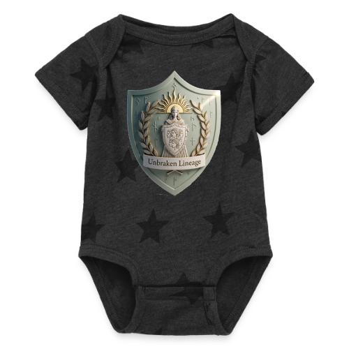 Women's Day Legacy T Shirt, Empowerment Gift 2026 - Baby 5 Star Print One Piece