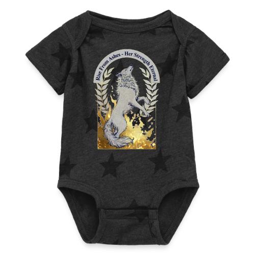 Women's Day Legacy T Shirt, Empowerment Gift 2026 - Baby 5 Star Print One Piece