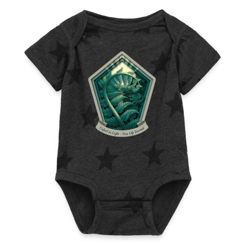 Easter Unfurl in Light Fern T Shirt, Spring Gift - Baby 5 Star Print One Piece
