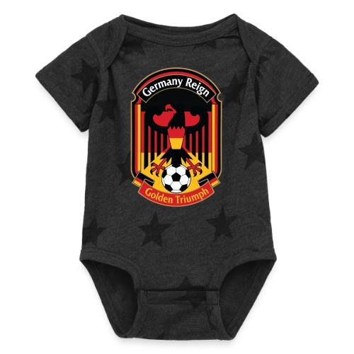 Germany Eagle Reign T-Shirt, German Flag Gift - Baby 5 Star Print One Piece