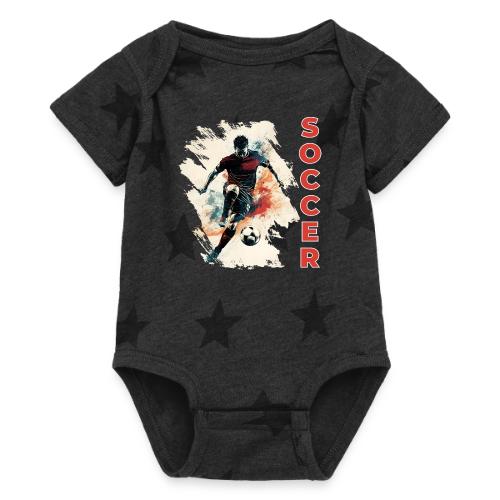 Soccer Blaze - Baby 5 Star Print One Piece