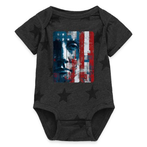 American Echoes - Baby 5 Star Print One Piece