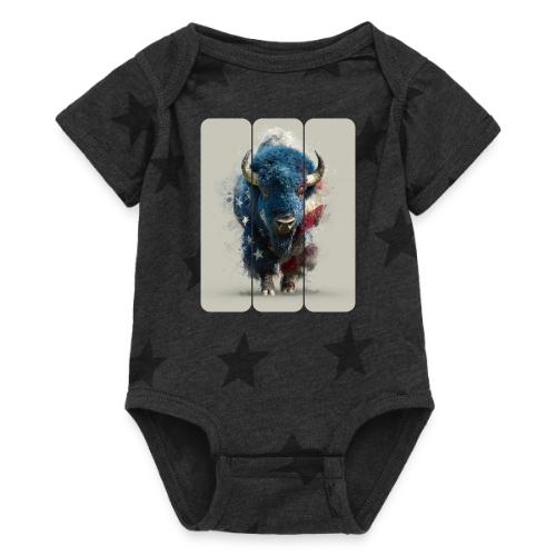 USA: Spirit of the Plains - Baby 5 Star Print One Piece