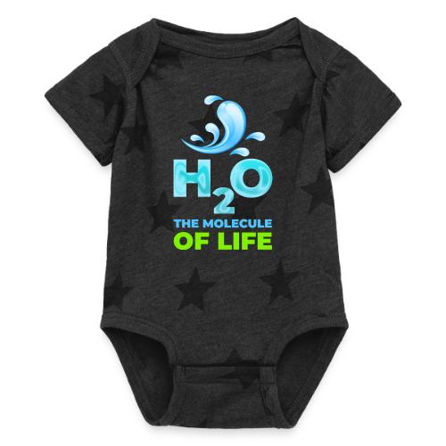 The Molecule of Life - Baby 5 Star Print One Piece