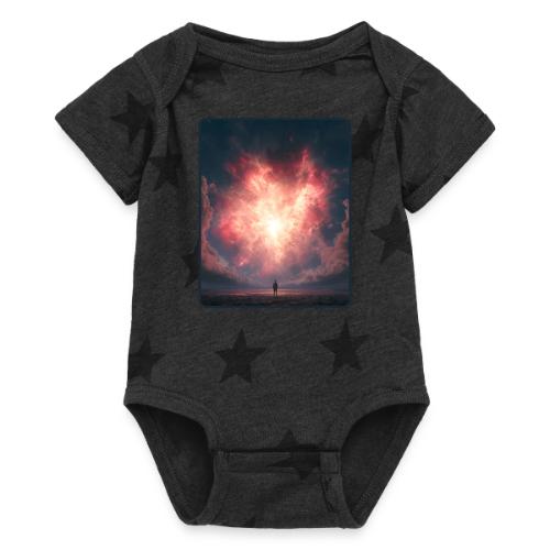 Supernova Sky Sci-Fi Artwork - Baby 5 Star Print One Piece