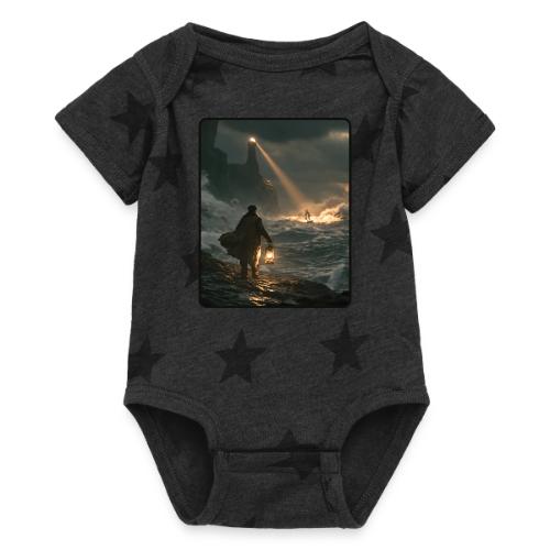 The Lone Lightkeeper's Beacon - Baby 5 Star Print One Piece