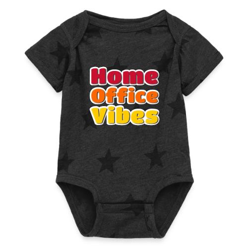 Home Office Vibes Remote Work Design - Baby 5 Star Print One Piece