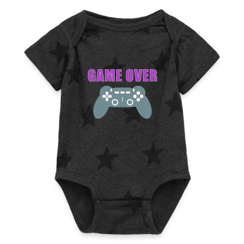 Game Over Gamer Controller Design - Baby 5 Star Print One Piece
