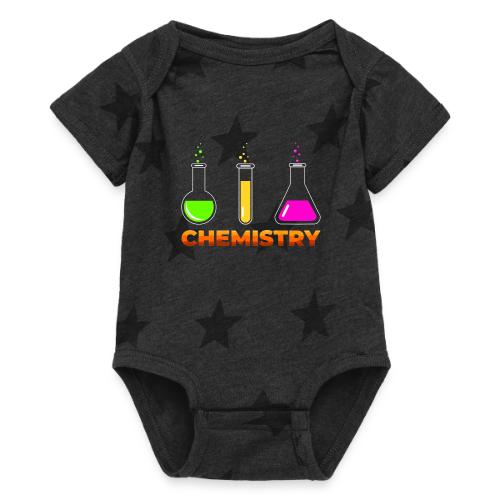 Chemistry: Elements in Motion - Baby 5 Star Print One Piece