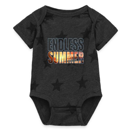 Golden Summer Vibes - Baby 5 Star Print One Piece