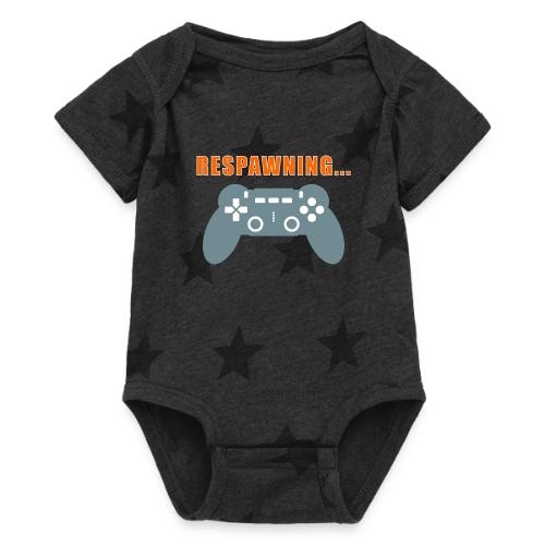 Respawning Gamer Controller Design - Baby 5 Star Print One Piece