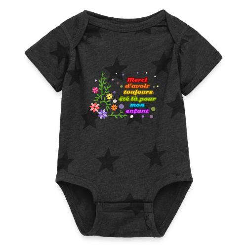 The Heart of the Classroom - Baby 5 Star Print One Piece