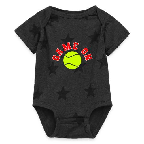Game On Tennis - Baby 5 Star Print One Piece