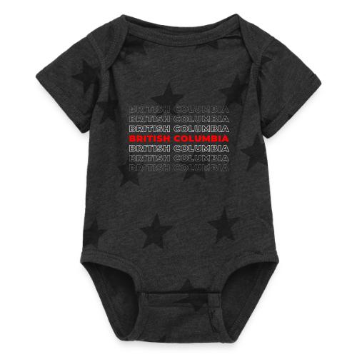 British Columbia Bold - Baby 5 Star Print One Piece