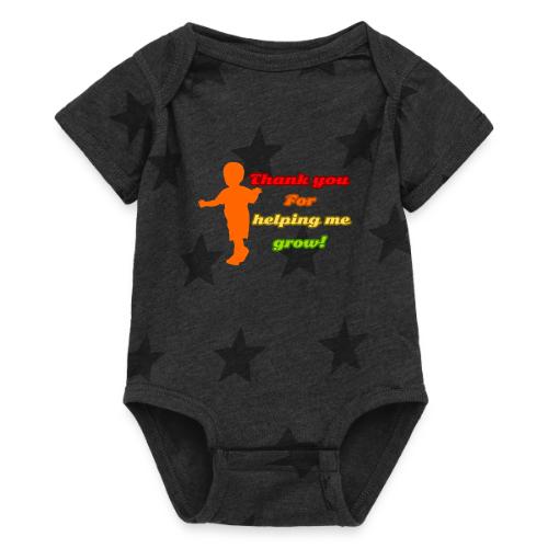 Roots and Wings - Baby 5 Star Print One Piece