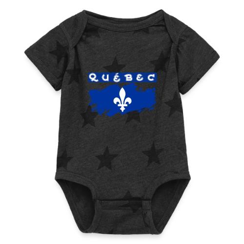 Québec la Belle province - Baby 5 Star Print One Piece