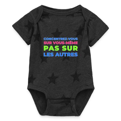 Refocus - Baby 5 Star Print One Piece