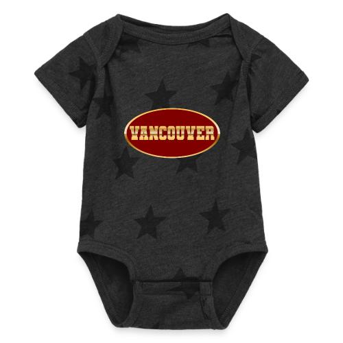 Golden Vibes – Vancouver - Baby 5 Star Print One Piece