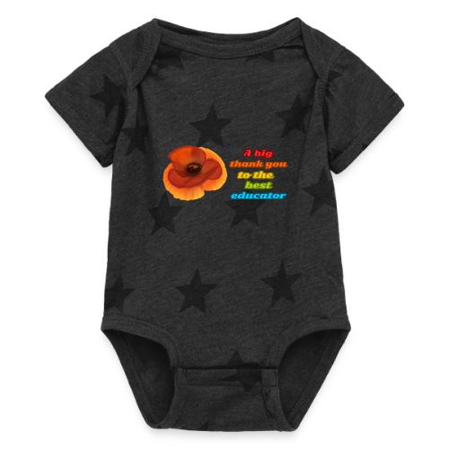 Teaching Legend - Baby 5 Star Print One Piece