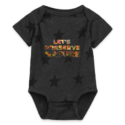 Let's Preserve Nature - Baby 5 Star Print One Piece